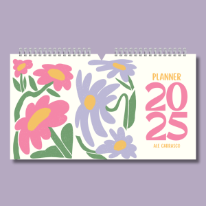 PLANNER SEMANAL - FLORES